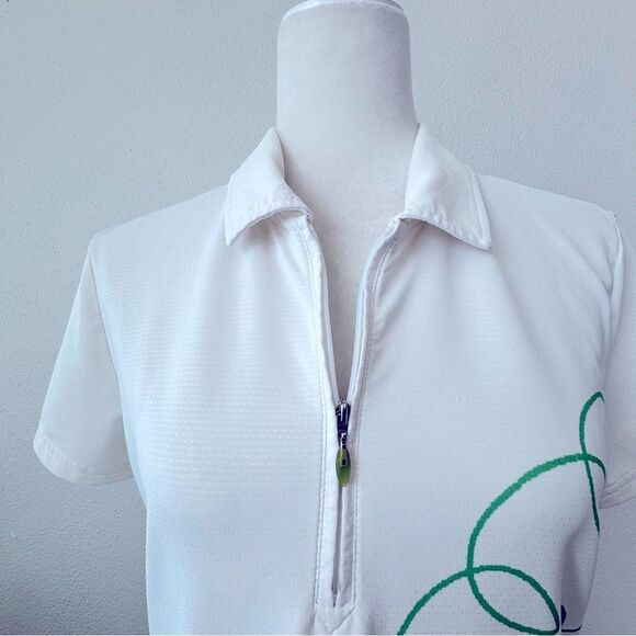 Izod XFG Athletic White Top Cool-FX Short Sleeve SZ M - Picture 11 of 14